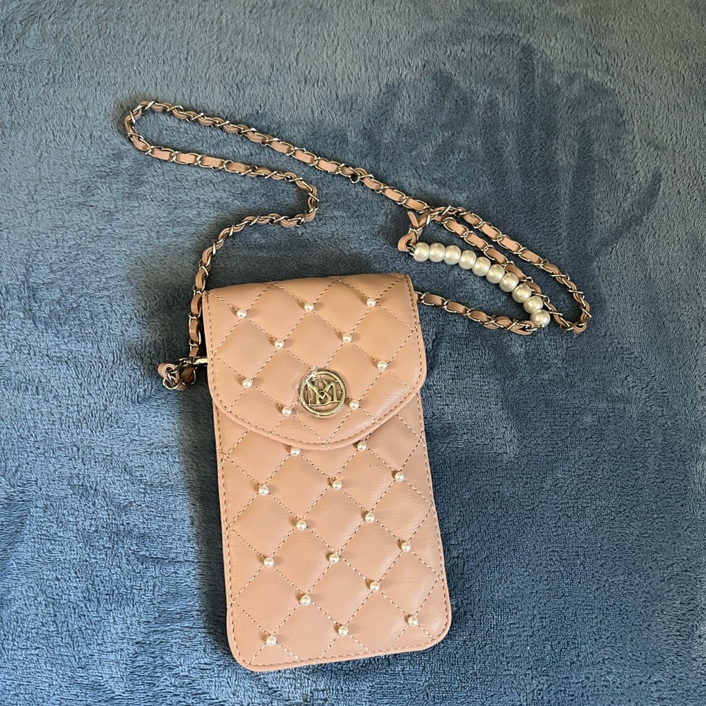 Badgley Mischka pink phone case bag - Picture 2 of 8